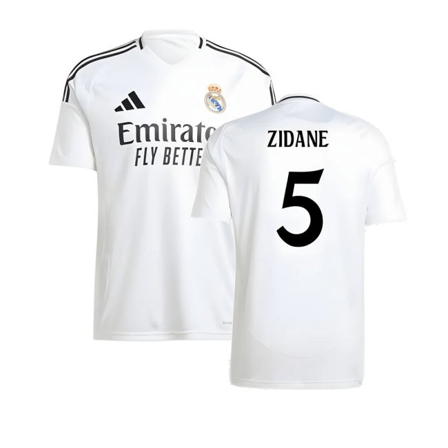 2024-2025 Real Madrid Home Shirt (Zidane 5)