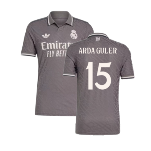 2024-2025 Real Madrid Third Shirt (Arda Guler 15)