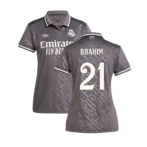 2024-2025 Real Madrid Third Shirt (Womens) (Brahim 21)