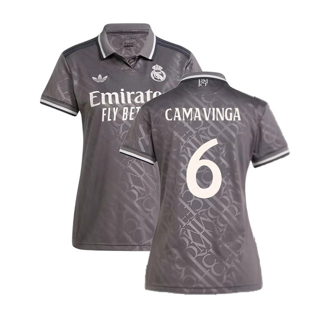 2024-2025 Real Madrid Third Shirt (Womens) (Camavinga 6)