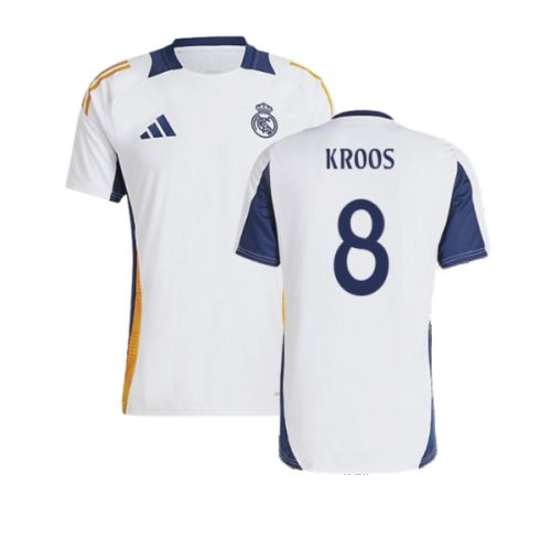 2024-2025 Real Madrid Training Shirt (White) (Kroos 8)