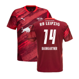 2024-2025 Red Bull Leipzig Away Shirt (Baumgartner 14)