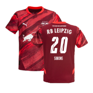 2024-2025 Red Bull Leipzig Away Shirt (Kids) (Simons 20)
