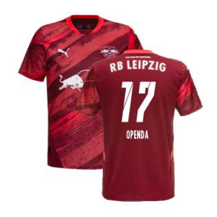 2024-2025 Red Bull Leipzig Away Shirt (Openda 17)