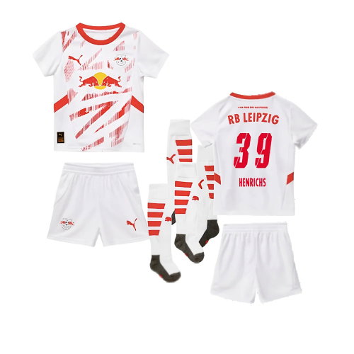2024-2025 Red Bull Leipzig Home Mini Kit (Henrichs 39)