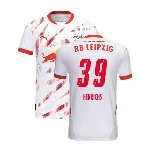 2024-2025 Red Bull Leipzig Home Shirt (Henrichs 39)