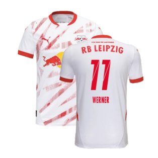 2024-2025 Red Bull Leipzig Home Shirt (Kids) (Werner 11)