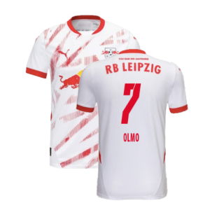 2024-2025 Red Bull Leipzig Home Shirt (Olmo 7)