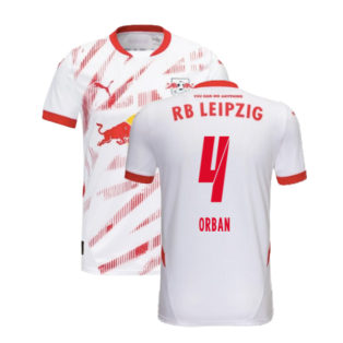 2024-2025 Red Bull Leipzig Home Shirt (Orban 4)