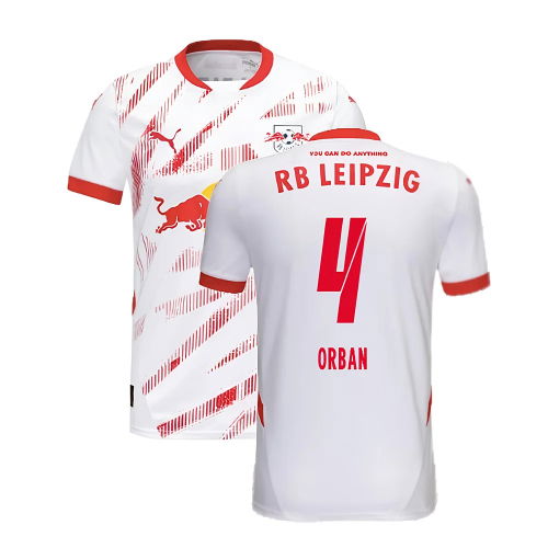 2024-2025 Red Bull Leipzig Home Shirt (Orban 4)