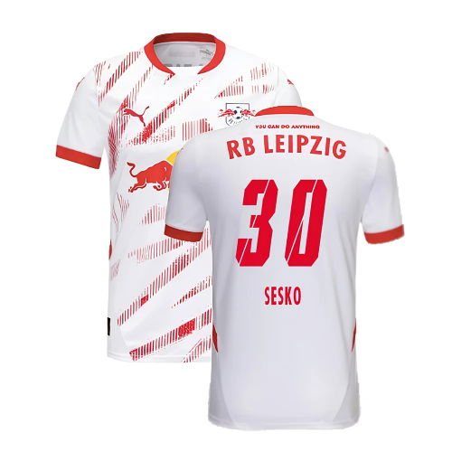 2024-2025 Red Bull Leipzig Home Shirt (Sesko 30)