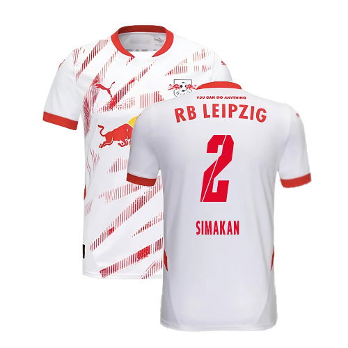 2024-2025 Red Bull Leipzig Home Shirt (Simakan 2)