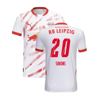 2024-2025 Red Bull Leipzig Home Shirt (Simons 20)