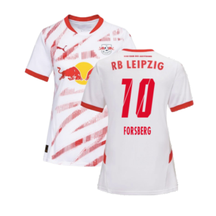 2024-2025 Red Bull Leipzig Home Shirt (Womens) (Forsberg 10)