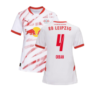 2024-2025 Red Bull Leipzig Home Shirt (Womens) (Orban 4)