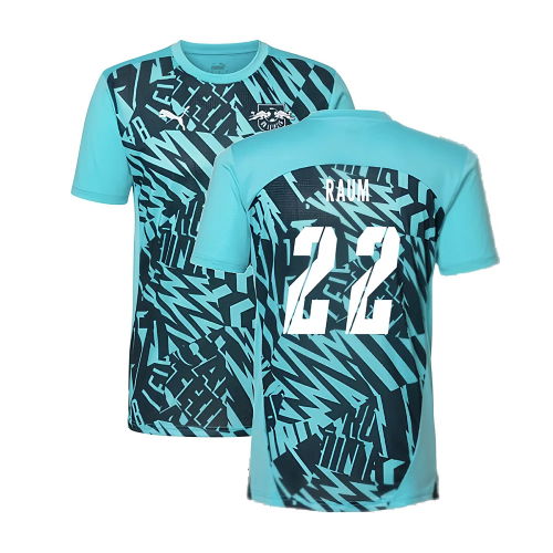 2024-2025 Red Bull Leipzig Pre-Match SS Shirt (Aqua) (Raum 22)