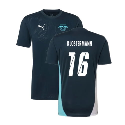 2024-2025 Red Bull Leipzig Training Shirt (Dark Night) (Klostermann 16)
