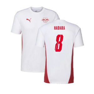 2024-2025 Red Bull Leipzig Training Shirt (White) (Haidara 8)