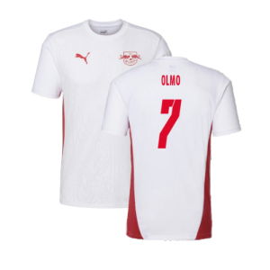 2024-2025 Red Bull Leipzig Training Shirt (White) (Olmo 7)