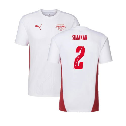 2024-2025 Red Bull Leipzig Training Shirt (White) (Simakan 2)