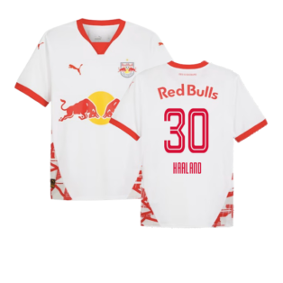 2024-2025 Red Bull Salzburg Home Shirt (Haaland 30)