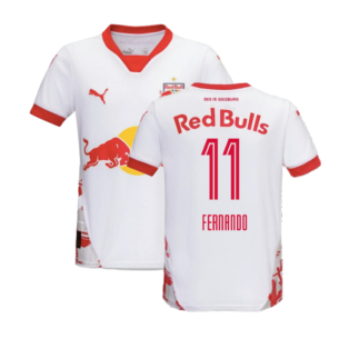 2024-2025 Red Bull Salzburg Home Shirt (Kids) (Fernando 11)