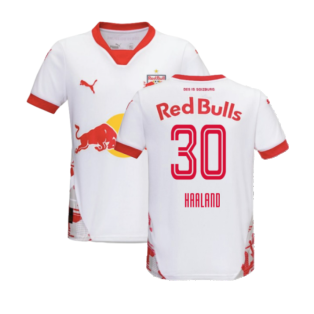 2024-2025 Red Bull Salzburg Home Shirt (Kids) (Haaland 30)