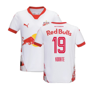 2024-2025 Red Bull Salzburg Home Shirt (Kids) (Konate 19)