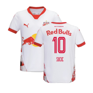 2024-2025 Red Bull Salzburg Home Shirt (Kids) (Sucic 10)