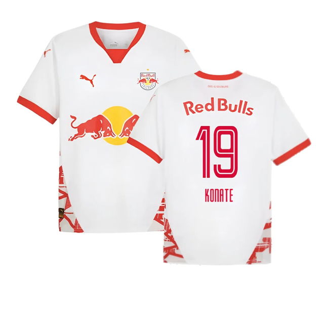 2024-2025 Red Bull Salzburg Home Shirt (Konate 19)