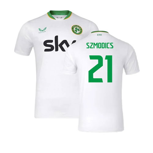 2024-2025 Republic of Ireland Away Shirt (Szmodics 21) 2024-2025 Republic of Ireland Away Shirt (Szmodics 21)
