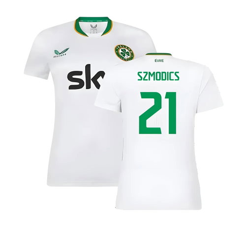 2024-2025 Republic of Ireland Away Shirt (Womens) (Szmodics 21) 2024-2025 Republic of Ireland Away Shirt (Womens) (Szmodics 21)