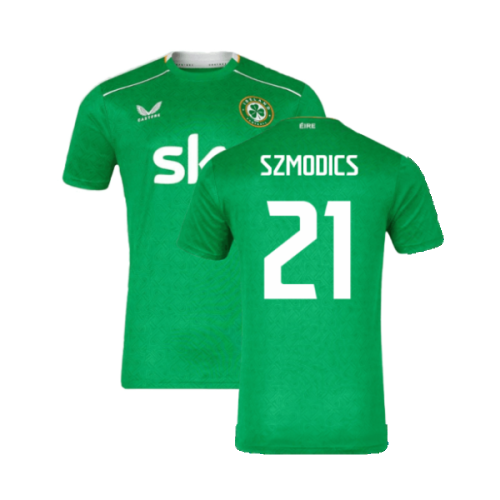 2024-2025 Republic of Ireland Home Shirt (Szmodics 21)