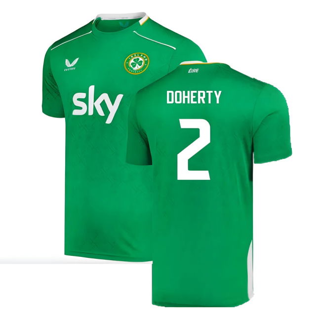 2024-2025 Republic of Ireland Pro Home Shirt (Doherty 2)