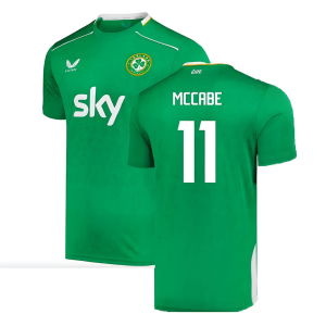 2024-2025 Republic of Ireland Pro Home Shirt (McCabe 11)
