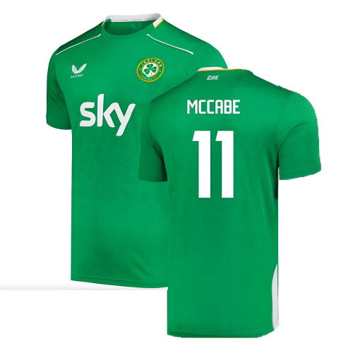 2024-2025 Republic of Ireland Pro Home Shirt (McCabe 11)