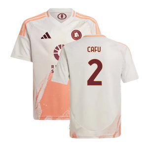 2024-2025 Roma Away Shirt (Kids) (Cafu 2)