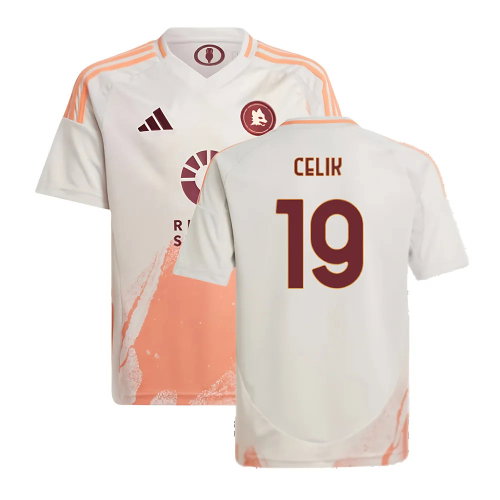 2024-2025 Roma Away Shirt (Kids) (Celik 19)