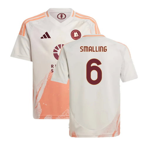 2024-2025 Roma Away Shirt (Kids) (Smalling 6)
