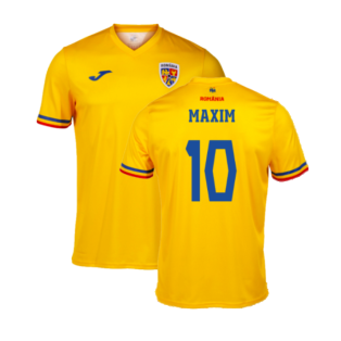 2024-2025 Romania Home Supporters Shirt (Kids) (Maxim 10)