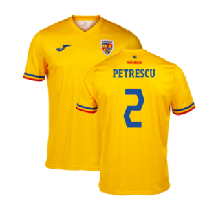 2024-2025 Romania Home Supporters Shirt (Kids) (Petrescu 2)