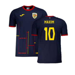 2024-2025 Romania Presentation S/S T-shirt (Navy) (Maxim 10)
