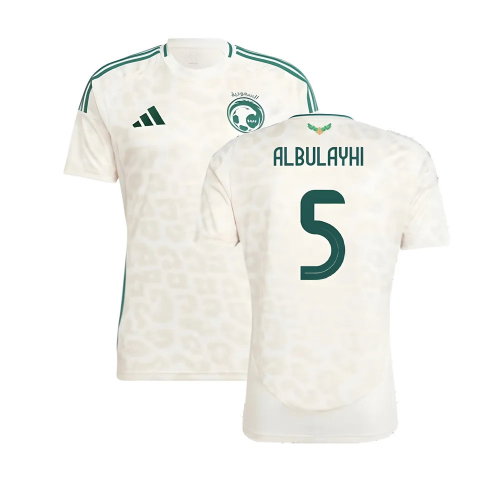 2024-2025 Saudi Arabia Away Shirt (ALBULAYHI 5)