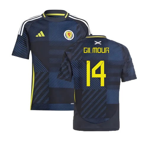 2024-2025 Scotland Home Shirt (Kids) (Gilmour 14)