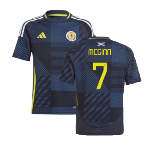 2024-2025 Scotland Home Shirt (Kids) (McGinn 7)
