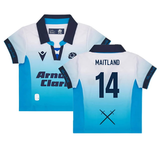 2024-2025 Scotland Rugby Away Baby Shirt (Maitland 14)