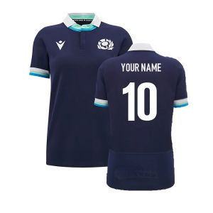 2024-2025 Scotland Rugby Home Cotton Shirt (Womens)
