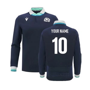 2024-2025 Scotland Rugby Home LS Cotton Shirt