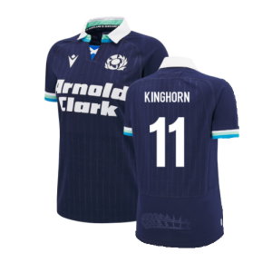 2024-2025 Scotland Rugby Home Poly Replica Shirt (Womens) (Kinghorn 11)