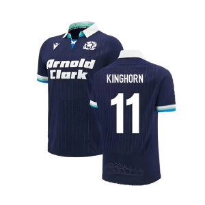 2024-2025 Scotland Rugby Home Replica Shirt (Kids) (Kinghorn 11)